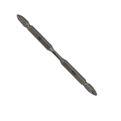 Mũi vít bake 2 đầu bằng thép S2 PH2PH2x150mm (vỉ 10 cái) Brosco BR2PH2D150