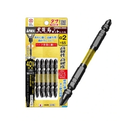 Mũi bắn vít 2 đâu PH2 dài 65mm và 85mm có từ tính Anex ABRM5
