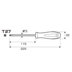 No.6300 T27x115
