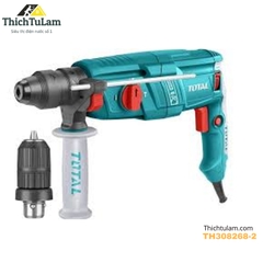 Máy khoan bê tông 3 chức năng 800W Total TH308268-2