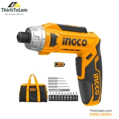 Máy bắn vít dùng pin 8V Ingco chuyên mở vít điện tử Ingco CSDLI0801