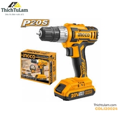 Máy khoan pin Lithium-ion 20V 10mm Ingco CDLI20024