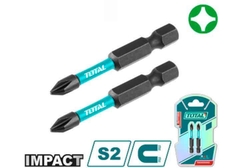Bộ 2 mũi bắt vít PH3x50mm Total  TACIM71PH350