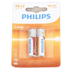 Pin 2 viên AA PHILIPS R6L2B