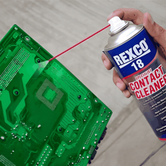 Chất tẩy rửa linh kiện điện Contact cleaner 220ml Rexco 18 RX-SP0001