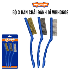 Bộ 3 bàn chải đánh gỉ 9