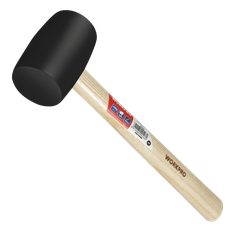 Búa cao su đầu đen 450gram cán gỗ Workpro WP241039
