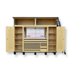 Bộ tủ dụng cụ 280cm màu nâu CSPS VNGS2803BP1