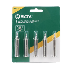 Bộ mỏ hàn 3C mũi chữ U (bộ 5 cái) Sata 02028