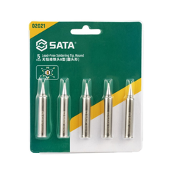 Bộ 5 đầu mỏ hàn B mũi tròn Sata 02021