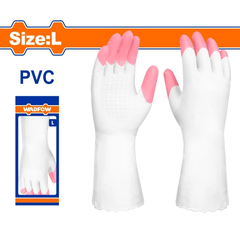 Găng tay nhựa size L PVC Wadfow WVG932L