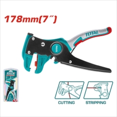 Kìm cắt tuốt dây điện đa năng Total THT15606