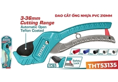Kéo cắt ống nhựa PVC  210mm Total THT53135 chính hãng - hình 2