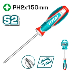 Tua vít bake đóng xuyên PH2x150mm Total TGTPH2150