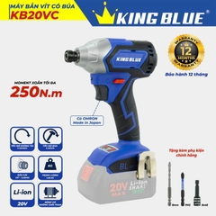 Thân máy bắn vít (có búa) 20V Kingblue KB20VC