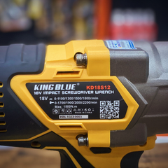 Thân máy bắn bu lông 18V Kingblue KD18S12 (Chân pin Dewalt)