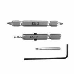 Bộ mũi khoan mở vít tòe đầu M2.5-M5 (1.5mm, 2mm) Star-M No.5050