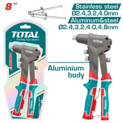 Kìm rút rivet trợ lực 1 tay cầm 8inch 200mm Total THT32081