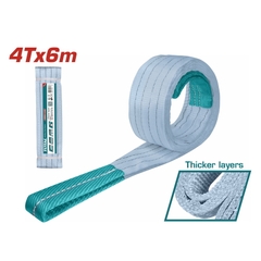 Dây cáp vải cẩu hàng xám 4Tx6m Total THTWS0406