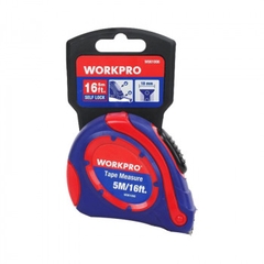 Thước 5m vỏ bọc cao su Workpro W061006
