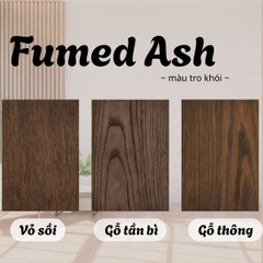 Fumed Ash - Dầu màu lau gỗ L.Co màu tro khói