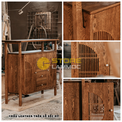 Leather - Dầu màu lau gỗ L.Co màu da thuộc