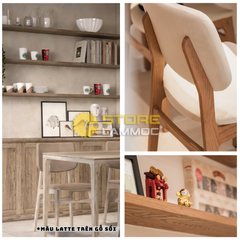 Latte - Dầu màu lau gỗ L.Co màu cà phê sữa