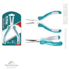 Kìm mũi kim mini 115mm Total THTMN756