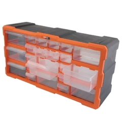 Tủ nhựa đựng linh kiện 22 ngăn 49.5x16x25.5cm Kendo 90247