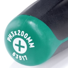 Tua vít chữ T đầu chữ thập 3x200mm Sata 63517