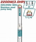 Máy bơm giếng sâu 2200W Total TWP522001