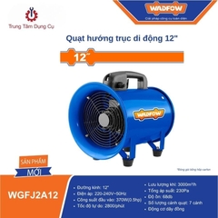 Quạt hướng trục di động 220-240V 12