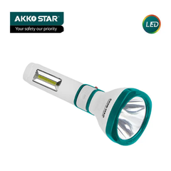 ĐÈN LED SẠC TÍCH ĐIỆN 2W LED+1W AKKO STAR 03706
