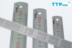 Thước Lá Inox Mạ Nhũ Bạc 2m TTPusa 230-45880