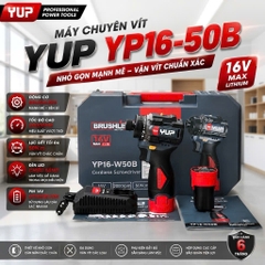 Máy bắn vít pin 16.8v lực 50N.m cấp trượt Yup YP16-W50B