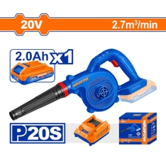 Máy thổi bụi pin 20V Wadfow WBLP522 ( 1 pin 2Ah)