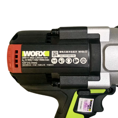 Thân máy bắn bu lông pin 1300N.m, đầu 1/2inch Worx WHB33.9