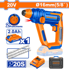 Máy khoan đục bê tông dùng pin 20V 16mm Wadfow WLM1B162