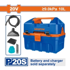 Thân máy hút bụi pin 20V 10L Wadfow WQV2A10