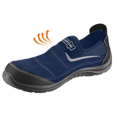 Giày bảo hộ vải mũi đế thép size 42 Wadfow WSB4542