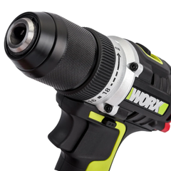 Máy khoan pin 20V, 55Nm Worx Green WU182.15.6B (1 pin 5Ah + 1 sạc 6Ah)