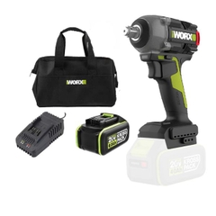Máy bắn bu lông pin 20v lực 500Nm Worx WU289