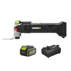 Máy cắt rung đa năng pin 20V Worx WU690.14.6B (1 pin 4Ah + 1 sạc 6Ah)
