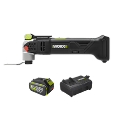 Máy cắt rung đa năng pin 20V Worx WU690.15.6B (1 pin 5Ah + 1 sạc 6Ah)