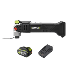 Máy cắt rung đa năng pin 20V Worx WU690.15.2B (1 pin 5Ah + 1 sạc 2Ah)
