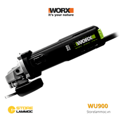 Máy mài cắt cầm tay 900W 100mm công tắc đuôi Worx Green WU900