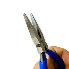 Kìm mỏ nhọn dài 133mm kẹp phẳng không răng Tsunoda YF-120