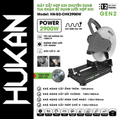 Máy cắt hợp kim 2900W Hukan HK-G2-CHK2900W