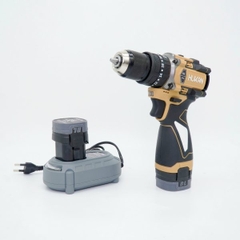 Máy khoan pin 10mm ( có khóa trục) màu cà phê sữa 16V Gen 2 Hukan H16-G2C-Q2