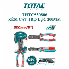 Kìm cắt trợ lực 200mm Total  THTC530806
